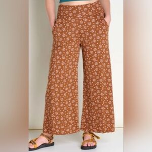 Toad&Co Chaka Floral Wide-Leg Pants